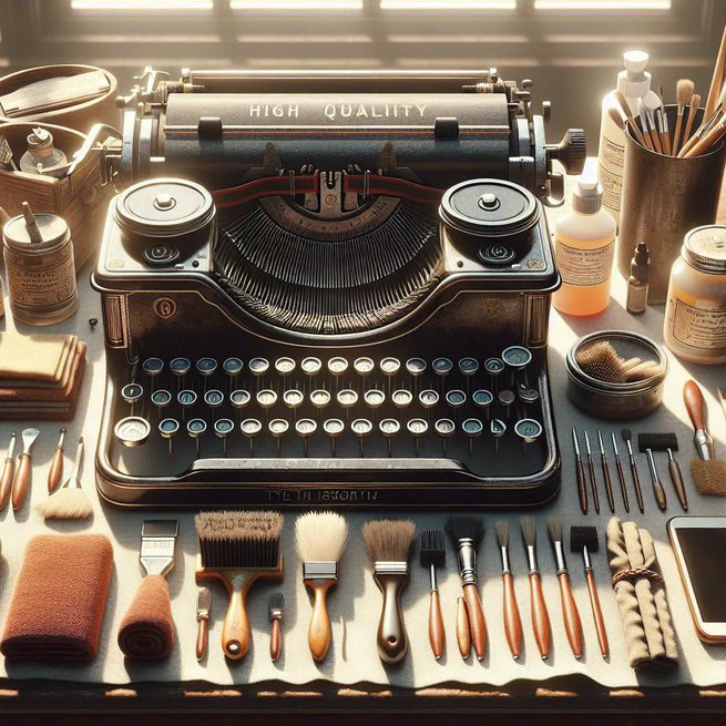 How to Clean Heavily Dirty Typewriters