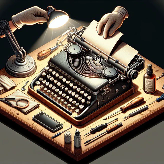 Professional Repair for Typewriter Platen