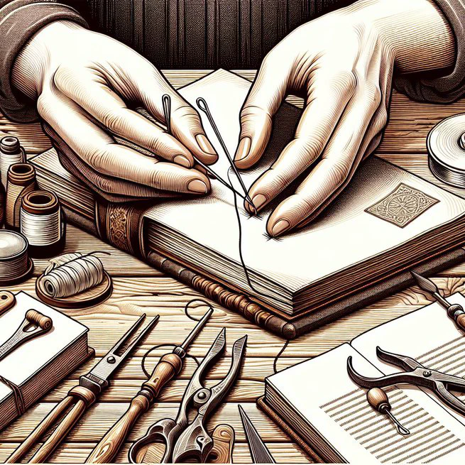 Rebinding a Book with Loose Pages